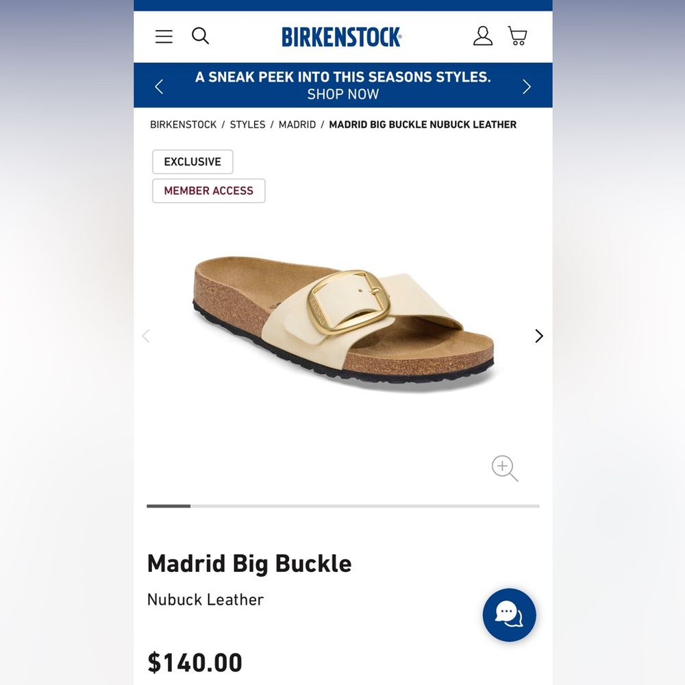 Birkenstock Madrid Big Buckle sandals